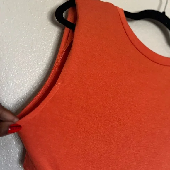 Prinbara Women’s side cut out maxi dress in Orange size Large - Picture 5 of 11